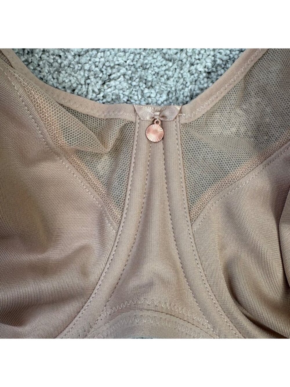 Elomi Cate Full Coverage Underwire Bra Smooth Nude US 42H EU 95H EL4301SAH - Picture 7 of 9